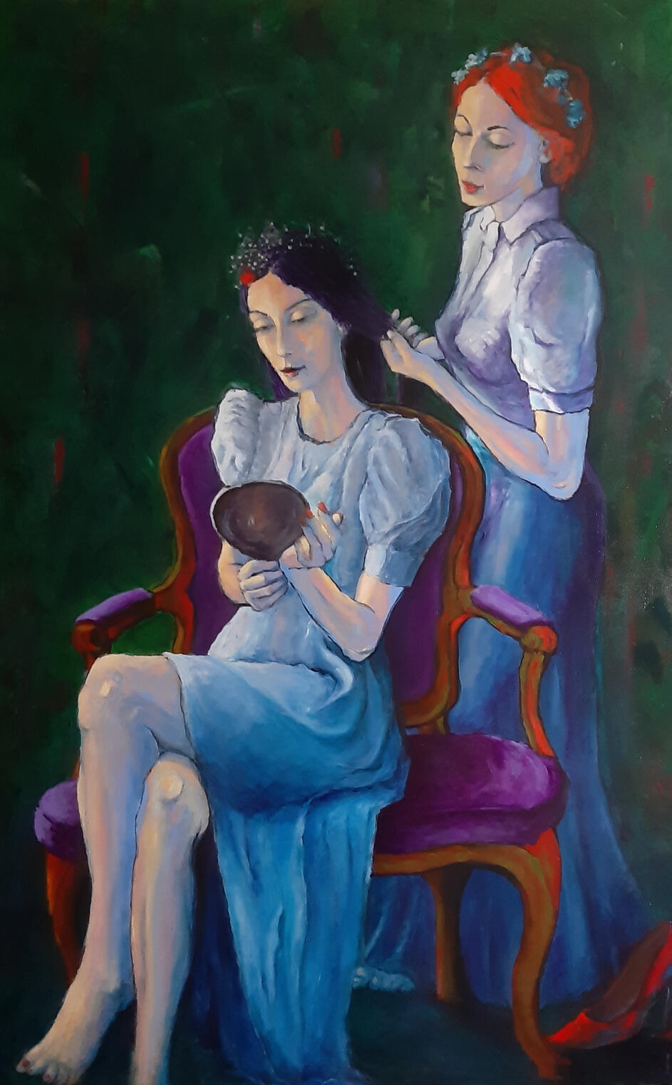 La noce (Acrylique140x100) 950€