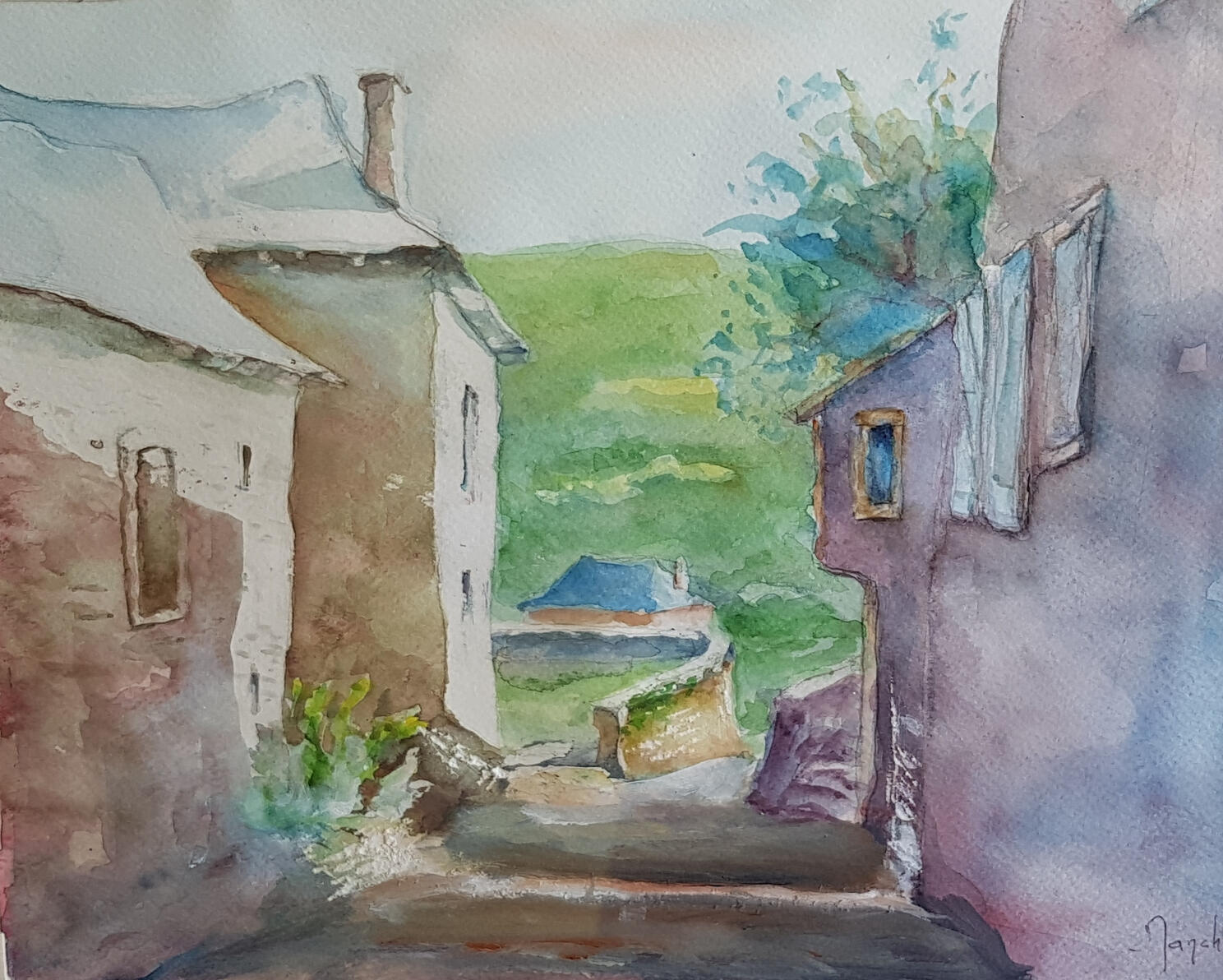 Lescun(Aqu. 30x40)